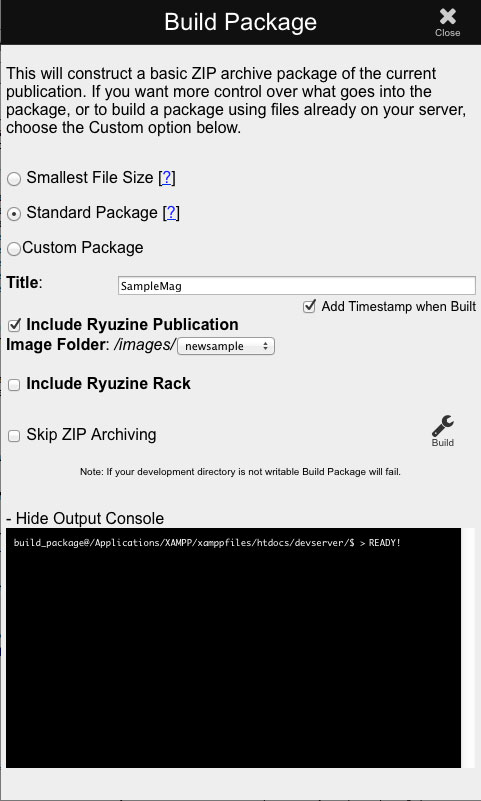 Build_Package_Standard