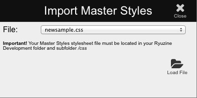 Import_Master_Styles